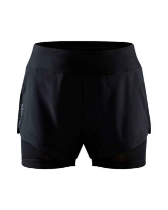 Craft ADV Essence 2-IN-1 Shorts Sort Dame