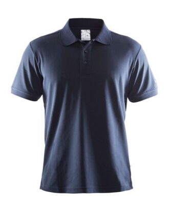 Craft Pique Classic Polo Navy Herre