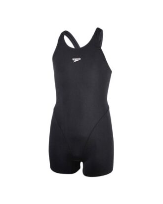 Speedo Essential Endurant Badedragt Sort Pige