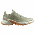 Salomon Alphacross 5 Trail sko Grøn/Sand/Orange Dame