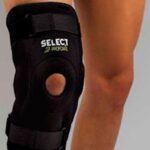 Select Profcare Knee Support w/splints 6204 Knæbind Sort Unisex