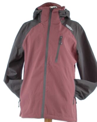 Weather Report Camelia Regnjakke Bordeaux-Sort Dame