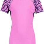 Hummel bade t-shirt Zap pink sunprotect +50 pige