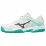 Mizuno Break Shot 3 Tennissko Hvid-Turkisgrøn Dame