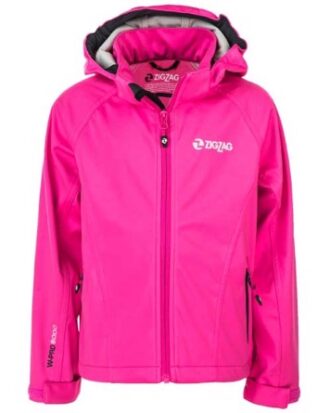Zigzag Jakke Grand Lake Stretch Softshell W-Pro 8000 Pink Pige