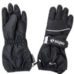 ZigZag Handsker Kempston Glove w/dropliner Sort Børn