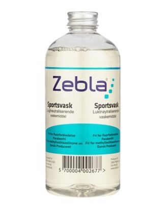 Zebla Sportsvask vaskemiddel 500 ml.