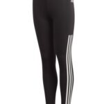 Adidas Tight YG MH 3S Tight Sort-Hvid Pige
