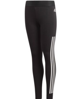 Adidas Tight YG MH 3S Tight Sort-Hvid Pige
