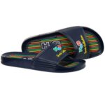 H2o 7992 Badesandal Med Striber Blå