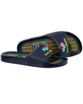 H2o 7992 Badesandal Med Striber Blå