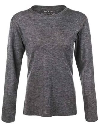 Mols Uld undertøj Elroy Wool shirt Grå Dame